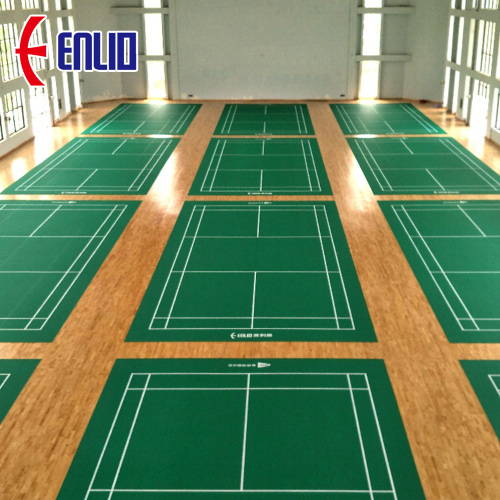 BWF Certified Rolling Cushioned PVC flooring