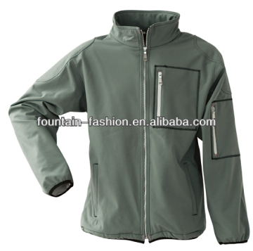 100% polyester soft polar fleece jacket