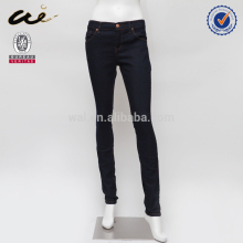 popular good quality women jean pants;trousers women;denim blue pants