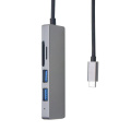 TYPE C To HDMI SD TF USB3.0 Adapter