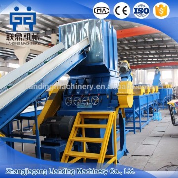 500kg/h PP PE film plastic recycling machinery, waste plastic recycle machine