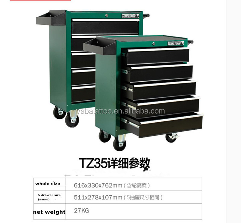 Excellent Quality strong Tattoo working tools box cabinet