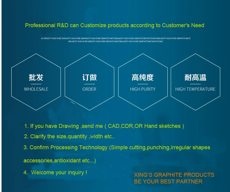 Carbon Graphite Crucible for Aluminum, Steel Melting Foudry