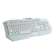 Wired RGB Gaming Keyboard with Customizable Features and Anti-Ghost Technology for Office and Gaming Use