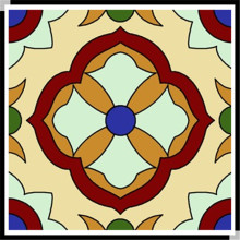 colorful decorative bathroom wall tiles