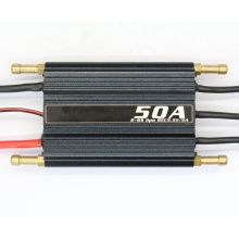 2-6S Waterproof 50Amp Marine ESC with BEC for RC Boats