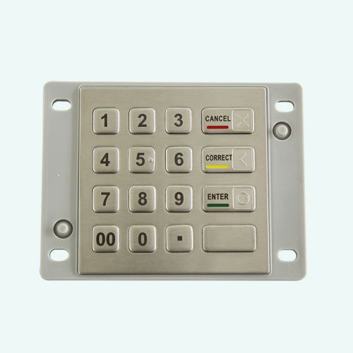 16 Keys ATM Keyboard สำหรับ Terminals Wincor Diebold