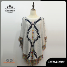 Femmes Casual Loose Winter Poncho Pull