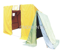 Folded Canvas Tents?