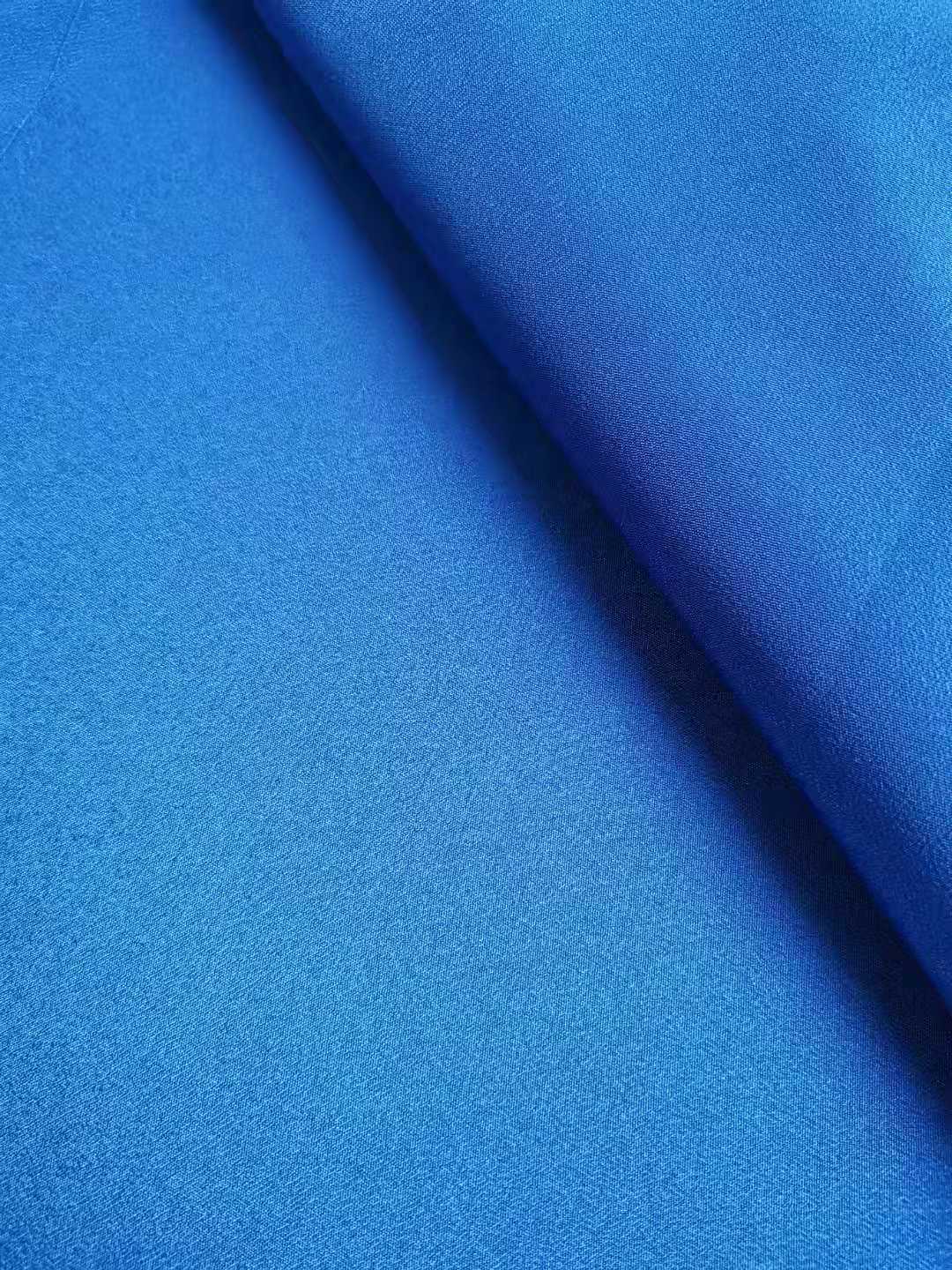 great quality 100% polyester crepe de chine silk dress shirt