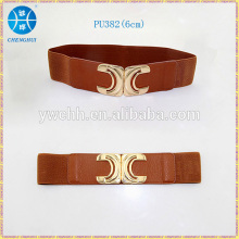 Latest elastic waist belt design fashion waist belt ladies elastic belt