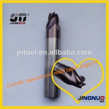 Tunghten Carbide Taper End Mills Sets 6mm