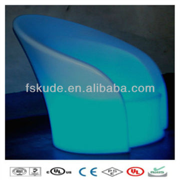 single seat led illuminated sofa nightclub led sofa