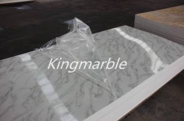 waterproof bathroom uv marble panel