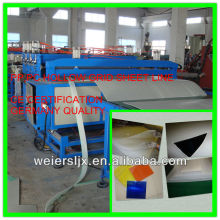 profesional plastic hollow grid sheet produiction line with price