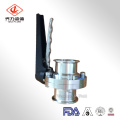 Plastic Handle Sanitary Butterfly Valve