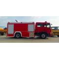 Howo 8000L Tank Water Tank Fire Lighting Engine Truck