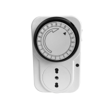 Mechanical Daily Timer with Switch and LED Indicator for the Italian Market