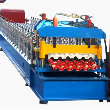 step tile machinery steel roofing tile roll forming machine