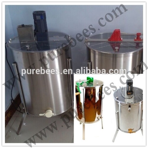 Purebees SS honey extractor manual electric radial honey extractor