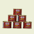 70 g-4,5 kg konserverad tomatpasta med HALAL SGS