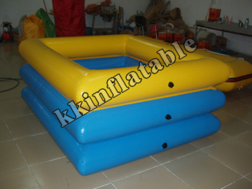 indoor inflatable deep pool filter pumper, 3 ring kids swimming pool