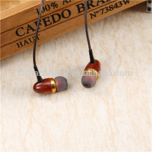 all wood ear audio buds wooden ear phone with micro
