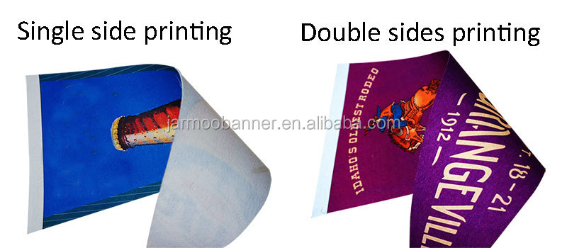 Oem Manufacturer University Digital Printing 30X70Cm Outdoor Triangle Flag Pennant Flags