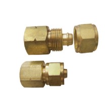 Brass Coupling With Union And Female Thread?