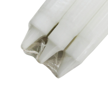 Mauritius market white fluted export pure white candles