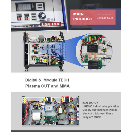 Plasma Cutter CUT 100 Mosfet Inverter Plasma Cutting Machine CNC Plasma Cutters