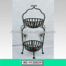2-Tier Iron Fruit Holder