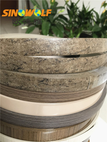 Hot Sale PVC Woodgrain Edge Tapes PVC Strip