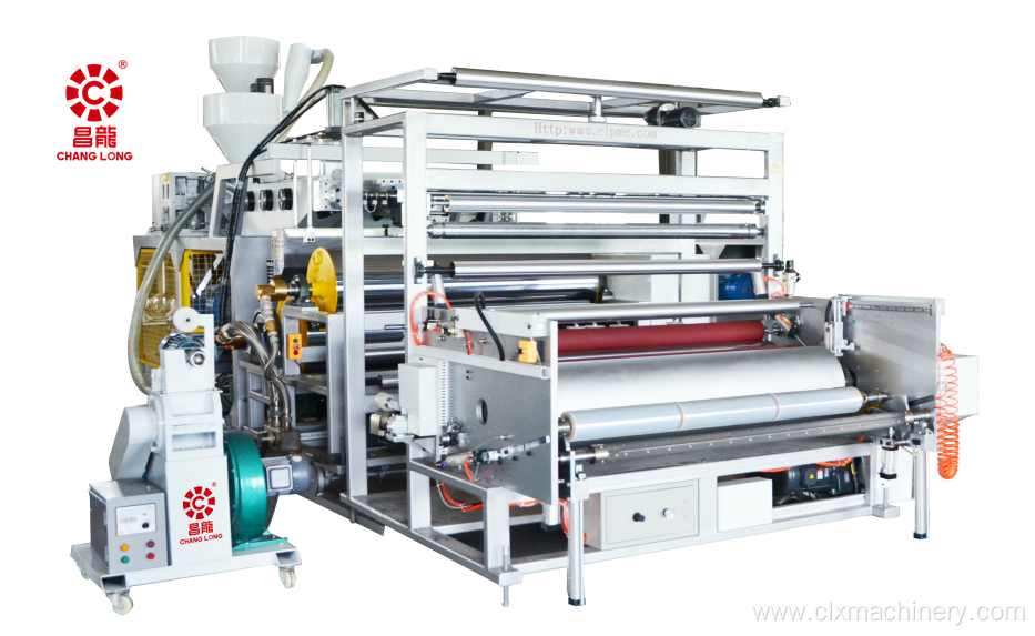 1500mm Two-Layer/ Three-Layer Automatic Co-Extrusion Casting Film Machine