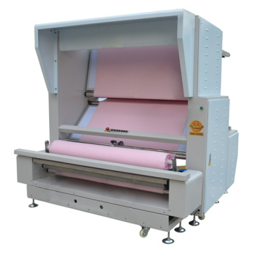 Tubular Knit Fabric Double Sides Inspection Machine With Automatic Edge Control