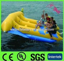 2015 Cheap inflatable fly fish water sports / banana boat fly fish / inflatable fly fish tube