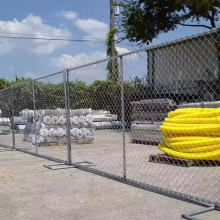 Hot Dipped Galvanized Temporary Chain Link Fence Panels