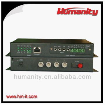Data Audio etc. Available with 4 channel Video over Fiber Converter