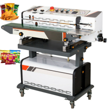 Commercial Continuous Vacuum Sealing Machine with Nitrogen Gas Filling