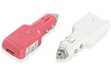 Protable Colorful 2100ah Usb Car Adaptor Iphone / Ipod Car Adapters