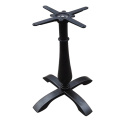 good quality 600*600*H720mm cast iron material black color powder coated table base