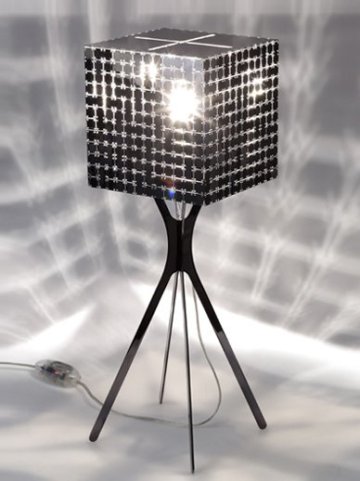 Aluminium table lamp