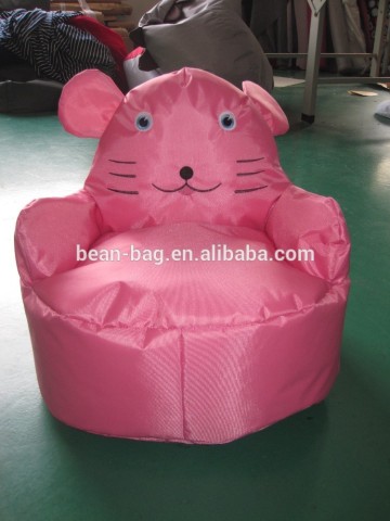 animal shaped bean bag arm chair