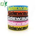 Gravierte gefüllte Multicolor-Slap-Up-Silikonarmbänder