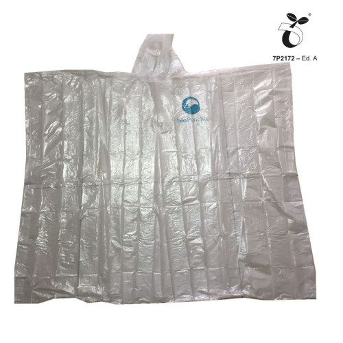 impermeable poncho biodegradable ecológico