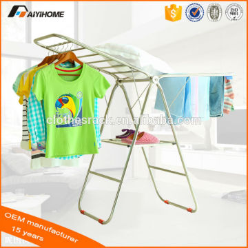 Laundry products folding hanger,Folding clothes drying rack airer,Adjustable clothes hanger stand