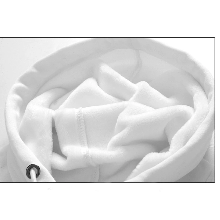 New Couple Printing Student Thick Cotton Solid Color Hoodie
