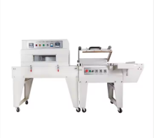 Semi-Automatic Film Wrapping Heat Tunnel with Hand Pressure Sealing and Cutting Machine