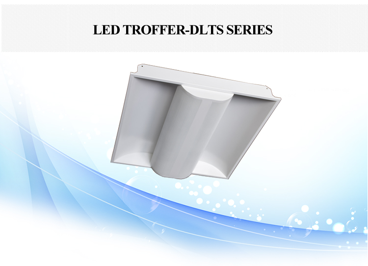 Grid plate IP20 Recessed Led Troffer retrofit Kits Light office retail stores hotel bank school