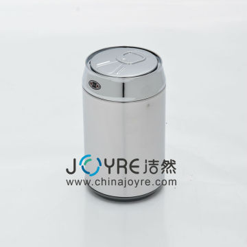 2.0L table top automatic garbage bin / cola can mini automatic garbage box / stainless steel office use automatic garbage can